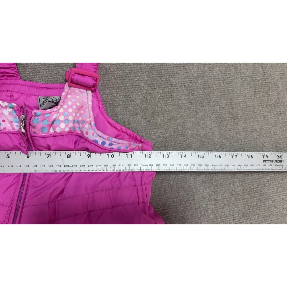ZeroXposur Ski Pants Girls 3T Pink Insulated Snow‎ Bib Adjustable Winter